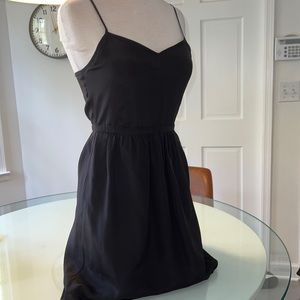 J Crew black dress